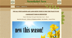 Desktop Screenshot of namskaketfarm.com